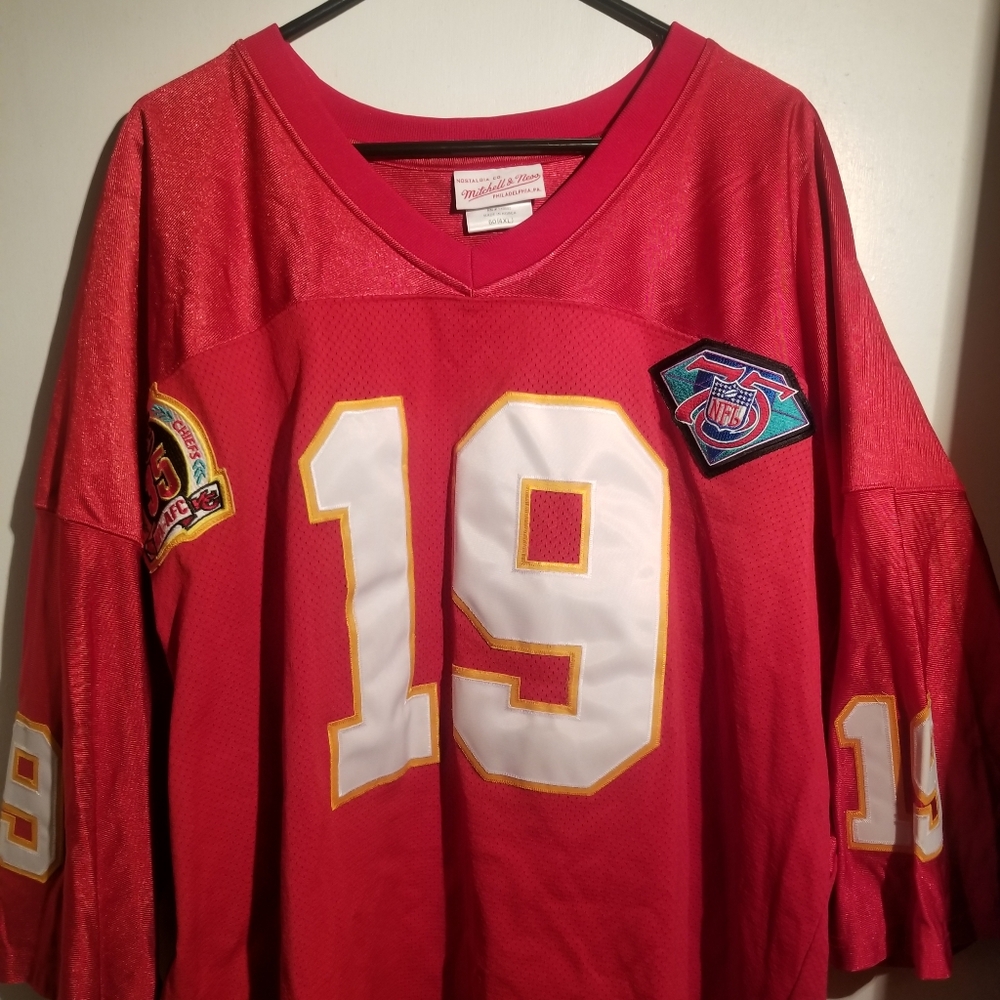 MITCHELL&NESS AUTHENTIC VANTAGE 1994 KANSAS CITY CHIEFS JERSEY SZ.4XL